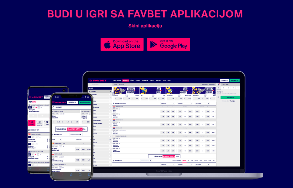 Favbet Casino mobilna aplikacija