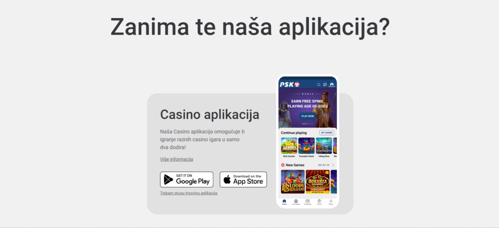 PSK Casino Croatia Mobile App