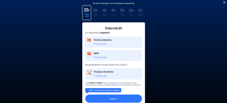admiral bet registracija