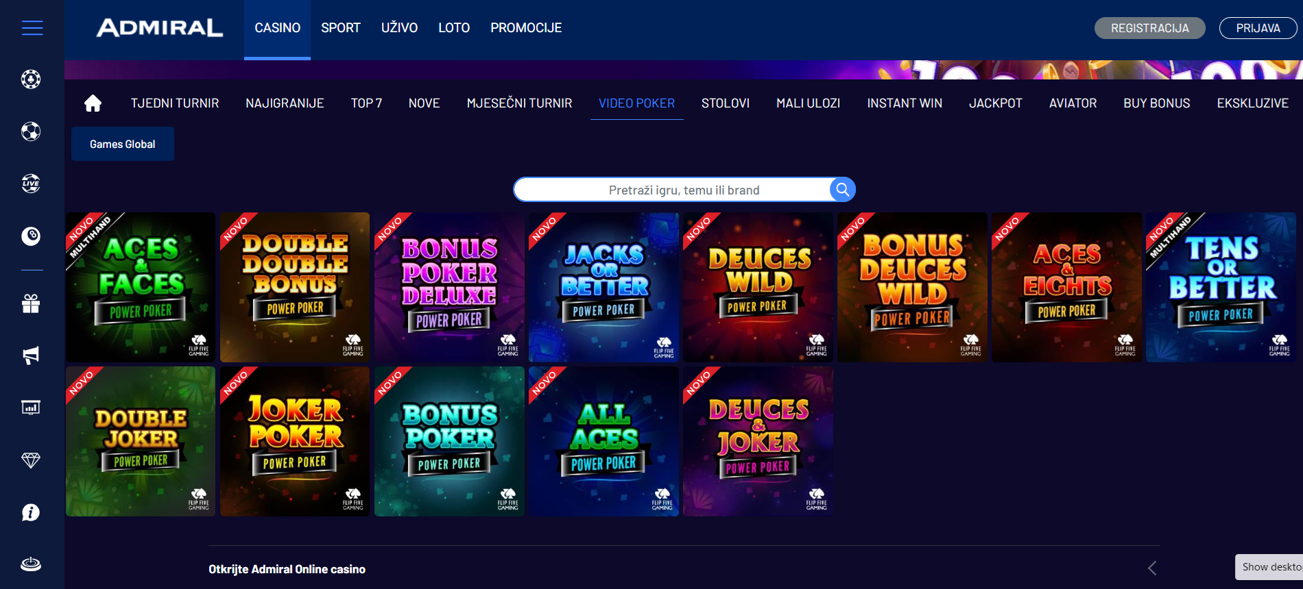 admiral casino