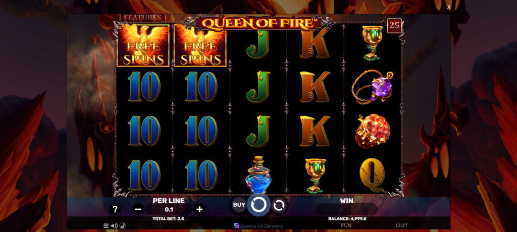 Queen of Fire Slot