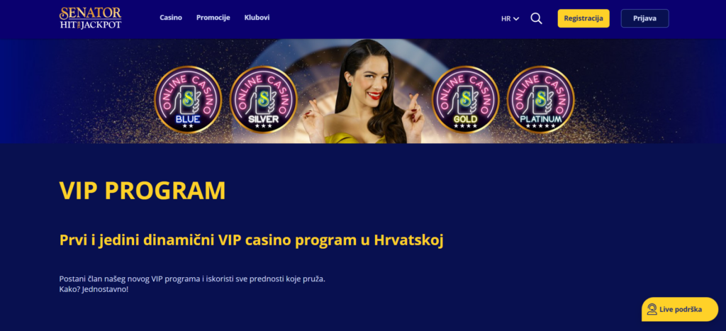 Senator Casino VIP Program