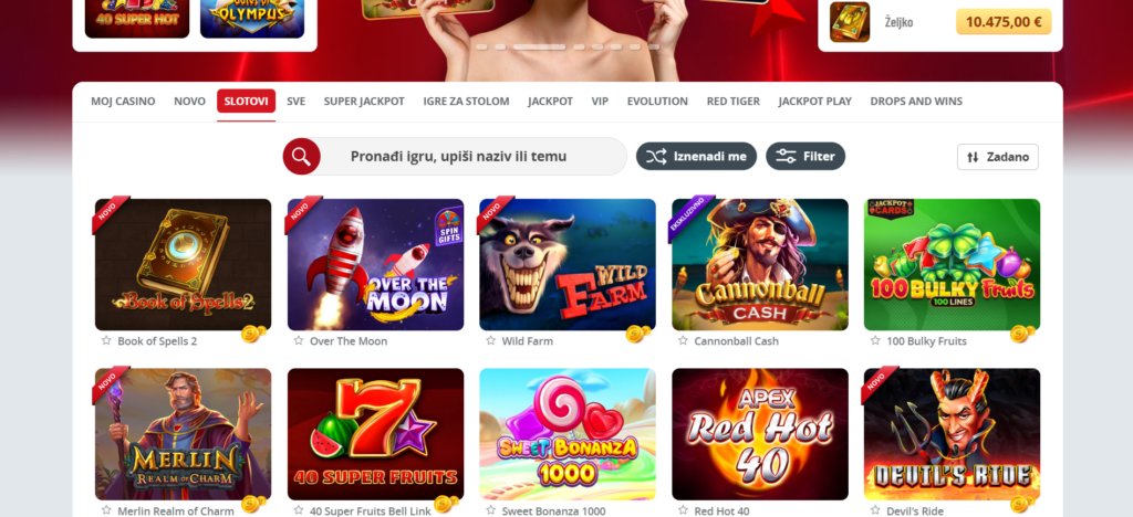 SuperSport Casino Slot Games