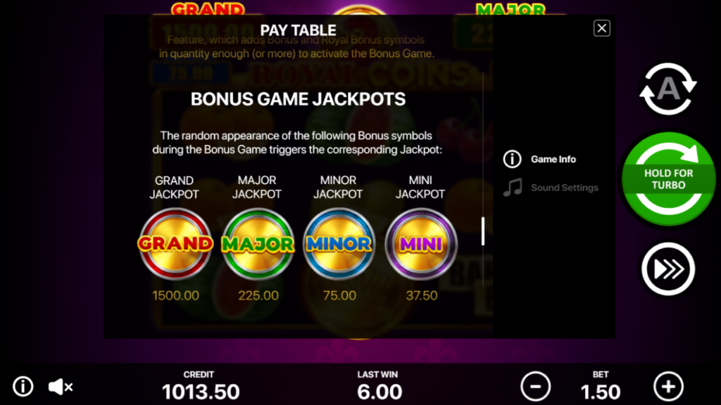 Royal Coins 2: Hold and Win Jakcpot