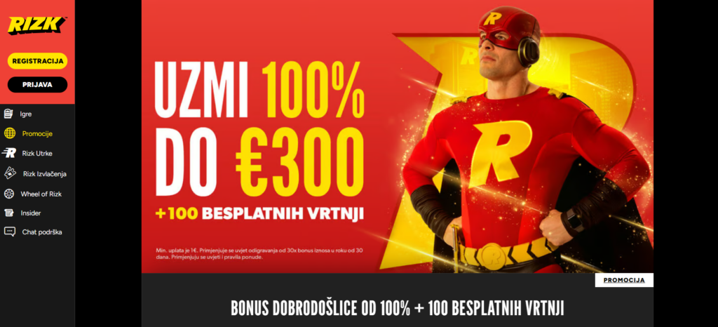 Rizk Casino Free Spins Bonus