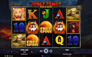 Wolf Fang Volcano Slot